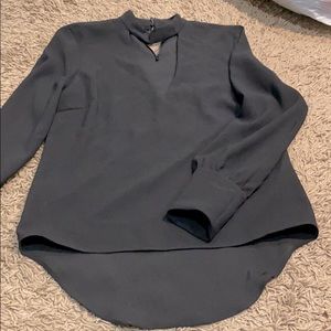 Black dress shirt